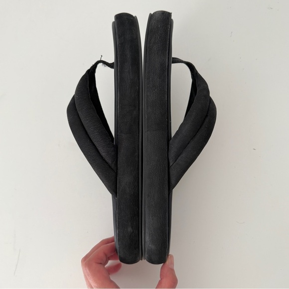 Free People Wonderland Suede Leather Flip Flops Thongs Sandal 39.5 - Picture 6 of 8